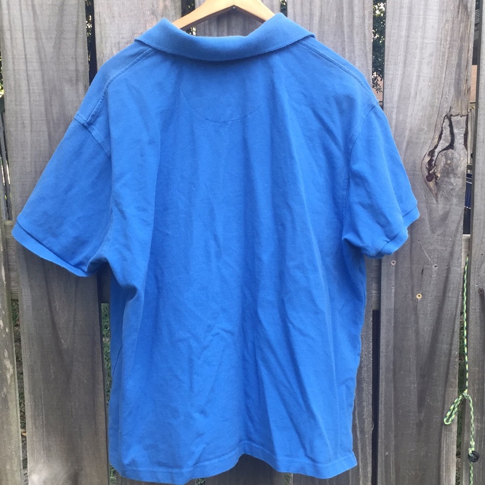 Basic Editions Blue Polo Size 2X - Picture 4 of 6